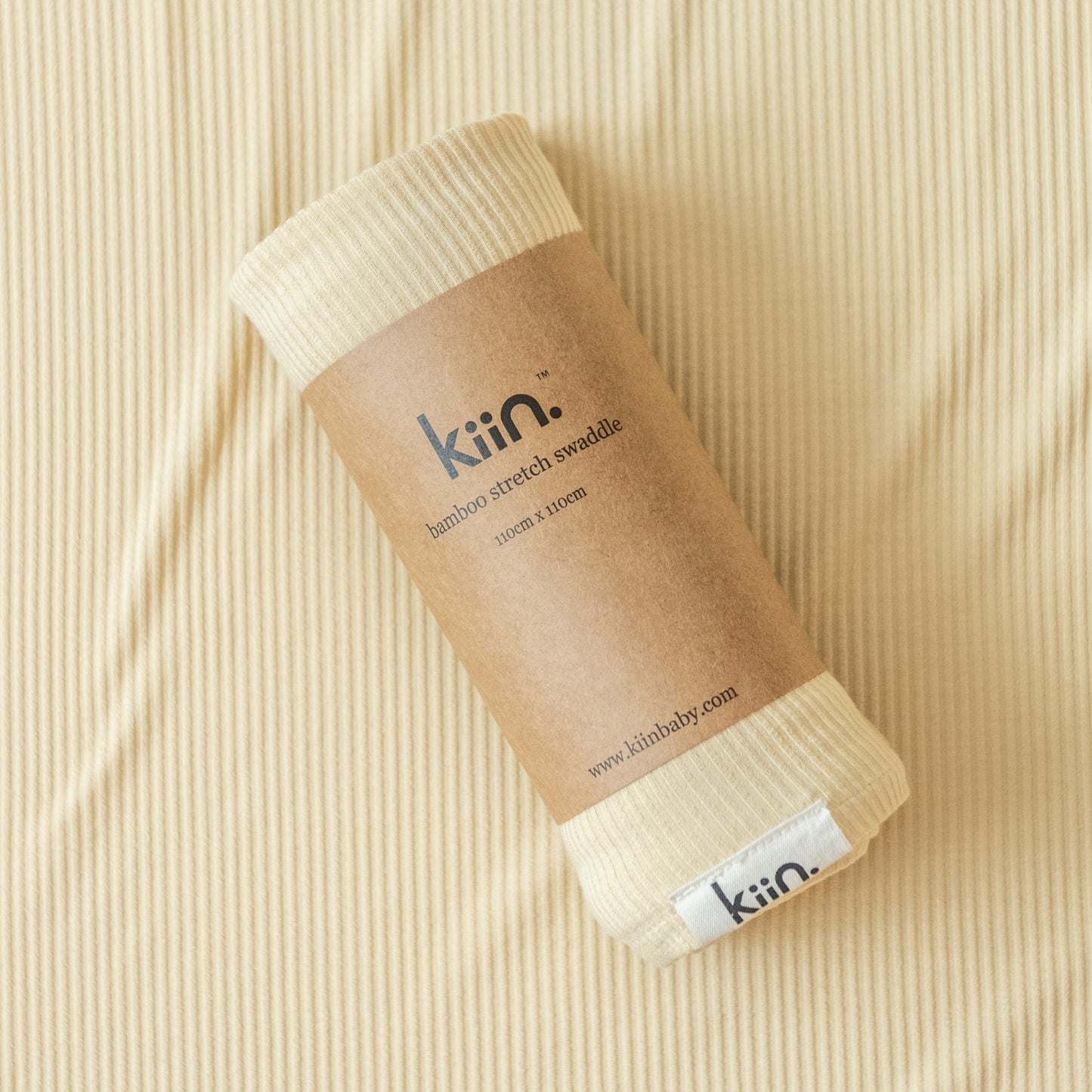 Kiin Baby Bamboo Stretch Swaddle - Oat