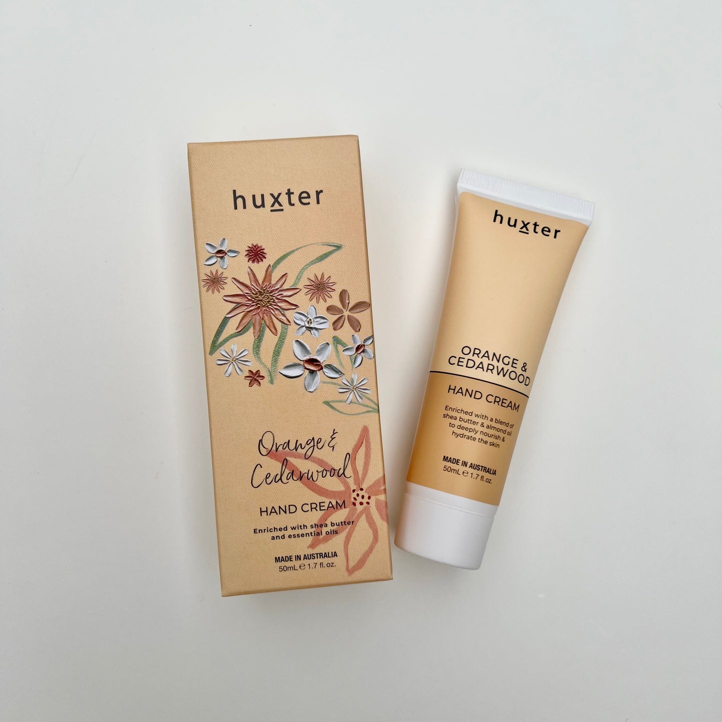 Huxter Hand Cream Orange and Cedarwood - 50ml