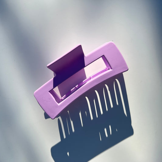 Hair Claw- Petal Purple