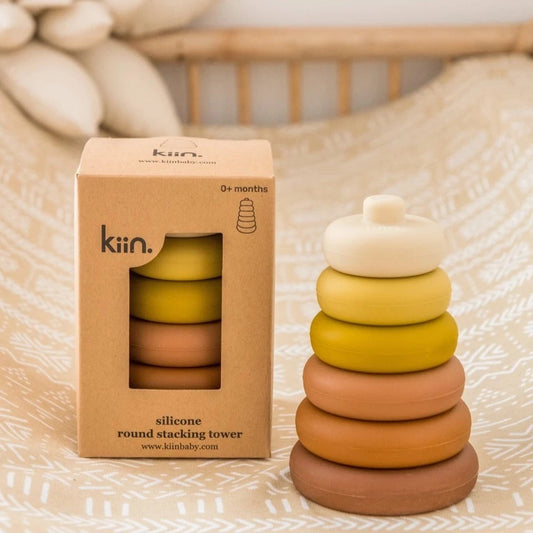 Kiin Baby Round Stacking Tower Toy