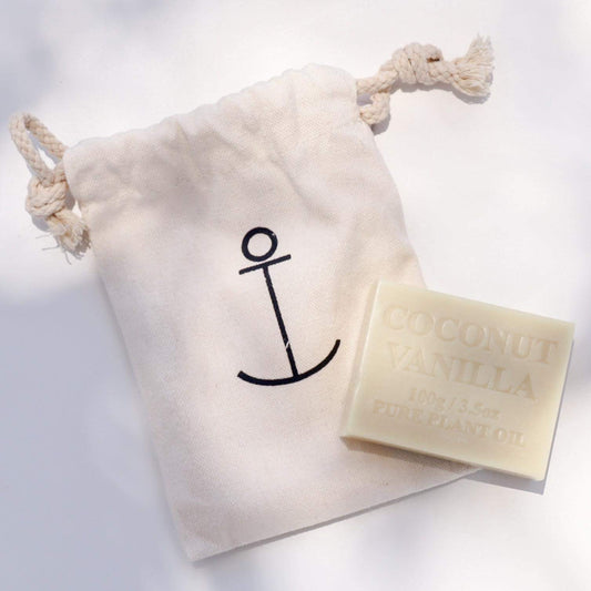 Coconut and Vanilla Soap Bar - 100G