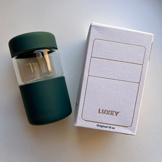 Luxey Cup - Kale 12 Oz Reusable Glass Cup